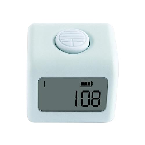 LED Electronic Tally Counter Portable Digital Buddha-Counter Handheld Counter Lap Counter 9 Channel Number Count Clicker Finger Counter Lcd Display Electronic Digital Tally Counter With Backlit Type