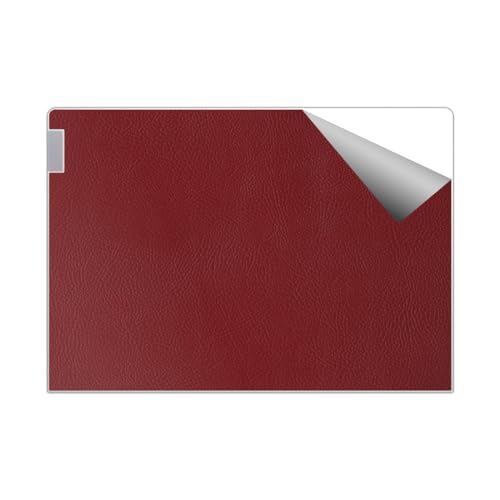 PDA工房 スキンシール ThinkBook 13x Gen 2 対応 【レザー調・レッド】
