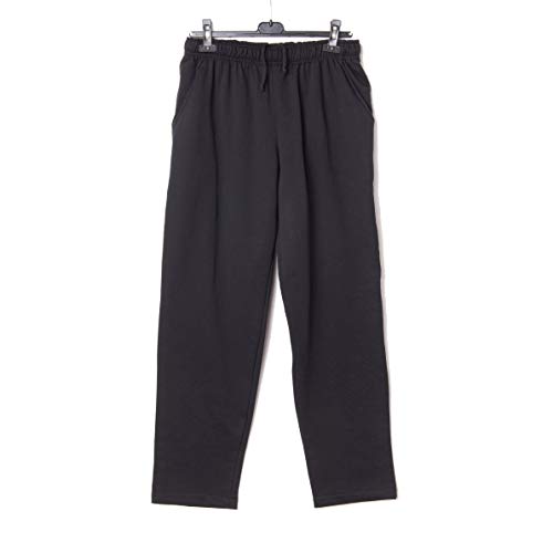 Pantalon Chandal Tallas Grandes (Negro, 5XL)