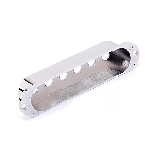 New Chrome Stratocaster Strat Pickup Cover Set Single Coil 52Mm #TOP3