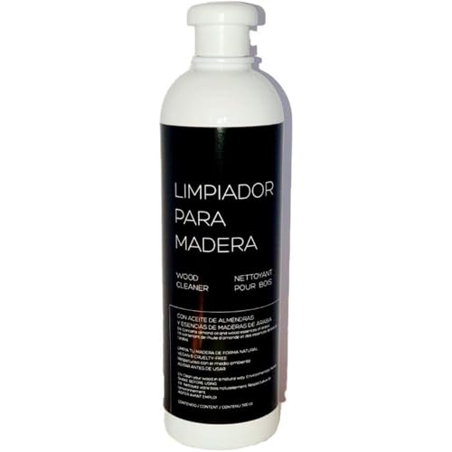 LYSSOLEN - Limpia Suelos para Parquet con Aceite de Almendras y Esencias de Maderas de Arabia – Friegasuelos Abrillantador Profesional para la Limpieza de Hogar y Cuidado de Suelos (5, 500 ml)