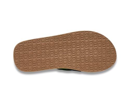 Image of Sanuk Mens Ziggy ST | Flip Flops for Men | Mens Sandals | Beach Sandals | Water Friendly & Lightweight | Comfort Footbed