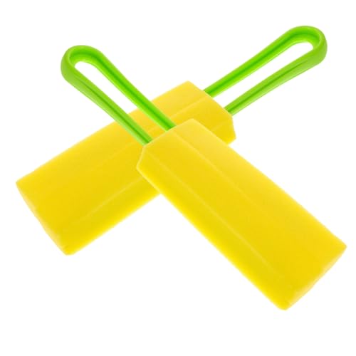 Didiseaon 3sets Sponge Cup Brush Double Side Cup Brush Bottle Brush Bottle Cleaner Bottle Scrubber Milk Bottle Cleaner Dishwasher Eye Glasses Cleaner Bottle Washer Green 2pcs*3