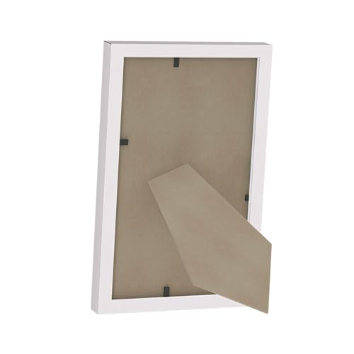 Amazon Brand - Solimo Personalized Synthetic Table/Wall Photo Frame | Plexi Glass | Frame for Home and Office Decoration | 4x6 Inches (White) - Image 7