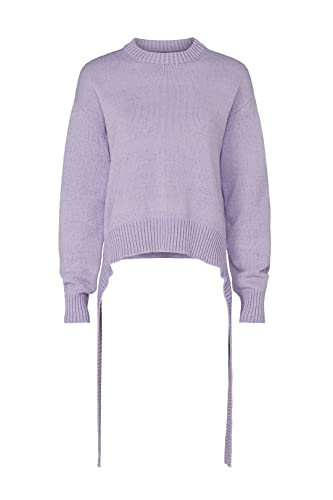 MM6 Maison Margiela Women's Purple Tie Sweater2