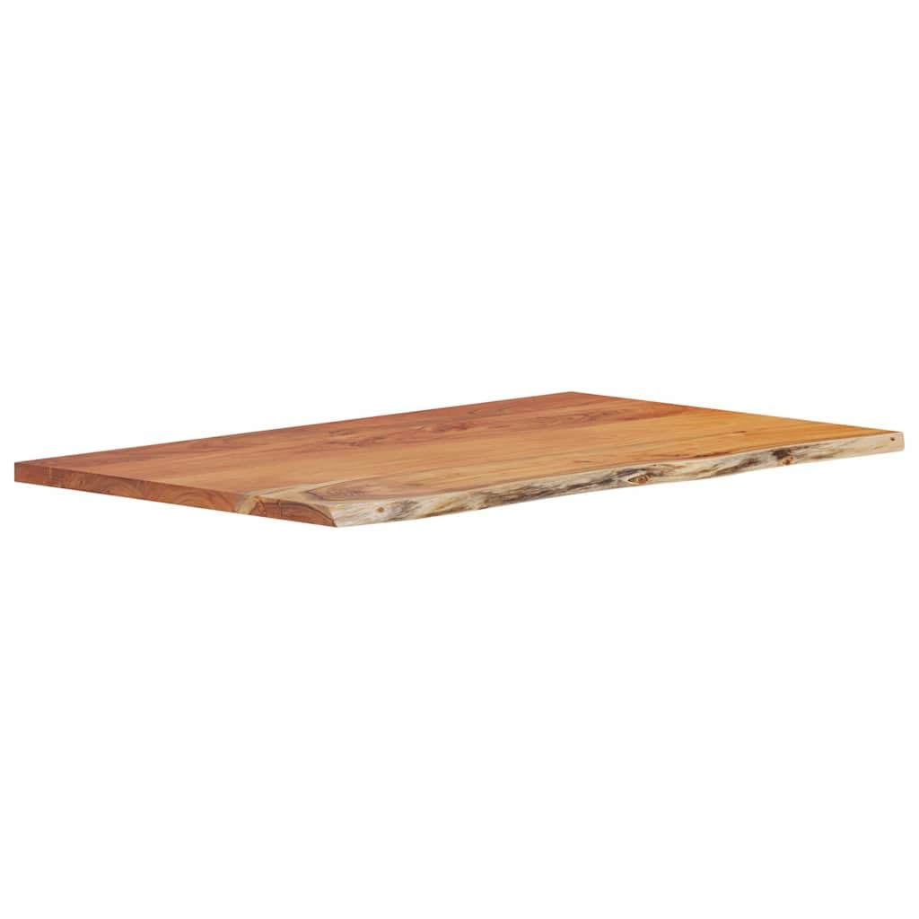 vidaXL Encimera de baño Rectangular Madera Maciza Acacia 90x60x2,5 cm