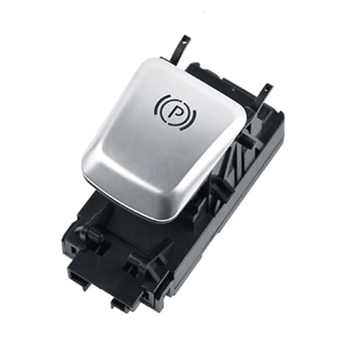 Control de freno de estacionamiento con botones plateados para GLC W253