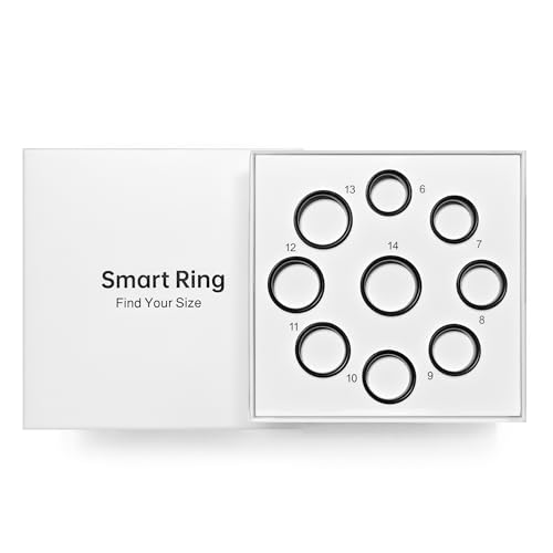 Image of Sizing Kit 1.0 - Measure Before You Buy - Choose from 9 Sizes (6 to 14) - Find Your Ideal Fit for the Smart Ring - Only Compatible Smart Ring