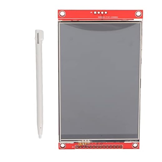 Display Touchscreen TFT da 4.0in TFT LCD, Risoluzione HD 480x320, Funzione di Touch Opzionale, Interfaccia SPI, Slot per Schede di Memoria, Compatibile con R3 MEGA2560, Tensione
