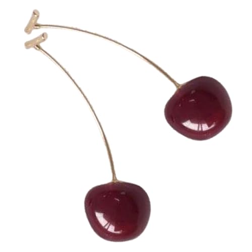 Fashion Cherry Fruit Long Earrings Tassels Earrings for Party Date Casual Wear