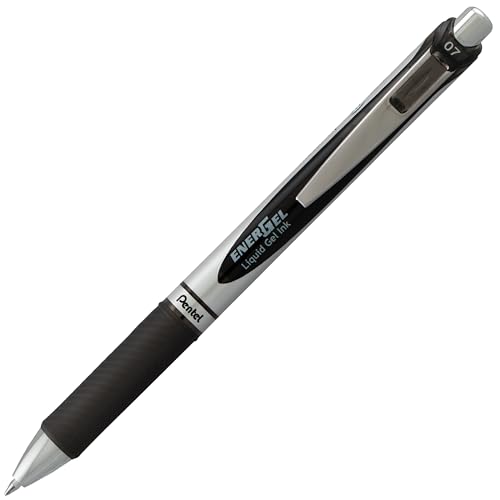 Bolígrafo Energél Pentel RTX Gel Líquido 0.7 mm Negro 12 Pack miniatura 2