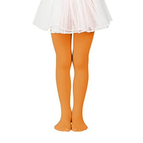 Image of Zando Ballet Tights for Girls - Ultra Soft Girls Dance Tights Elastic Ballet Footed Halloween Tight Girl for Daily School
