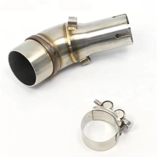 Tuyau intermédiaire silencieux moto 51 mm de haute précision pour Kawasaki