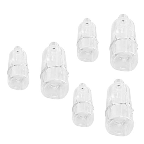 BESTonZON 3sets Leakproof Pet Water Bottle Automatic Dispenser for Hamster Rabbit Chinchilla Squirrel Design Capacity for Water Storage 2pcs*3