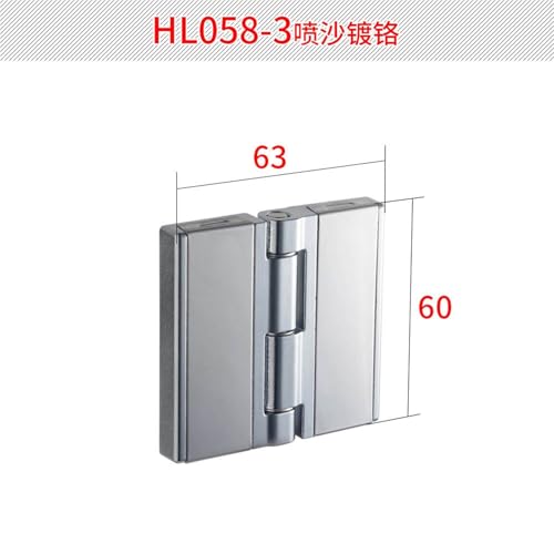 Charnière HL058 industrielle en acier inoxydable robuste