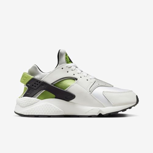 Nike Air Huarache Women's Shoes (DH4439-114, White/Wolf Grey/Chlorophyll/Black) Size 63