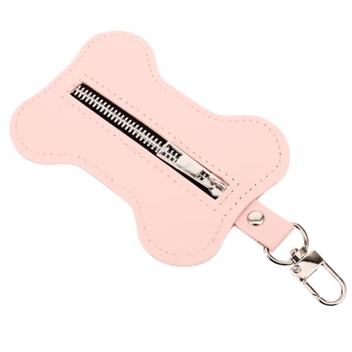 ORFOFE うんち袋収納袋 保有者 おしっこ 子犬用パッド ペット スクーパー クレート バッグ キット 便利なうんち袋ホルダー 犬用うんち袋ホルダー 犬の 袋 プ ピンク