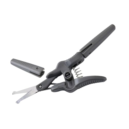 CHICAMPERA 製修眉剪 鼻毛眉毛口ひげトリミング用 男女兼用多機能ビューティーはさみ 小型で携帯便利