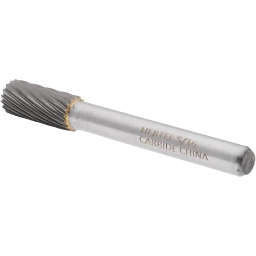 Fresa abrasiva cilindro con corte 5/16" Hertel SB-2 miniatura 3