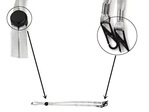 Xianglangsuccess6 Pieces Hat/Visor Sling, Strap Buckle Adjustable, Chin Strap, Detachable Sun Hat Strap, With Spring Cord Buckle #TOP2