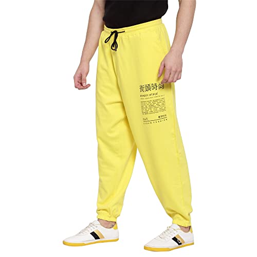 Image of PAUSE Sport Comfortable & Stylish Jogger for Men, Polyester Drawstring, Ankle Length Regular Fit Men's & Boy's Joggers and Track Pant (Dark Grey NPS PANT901-DGR)
