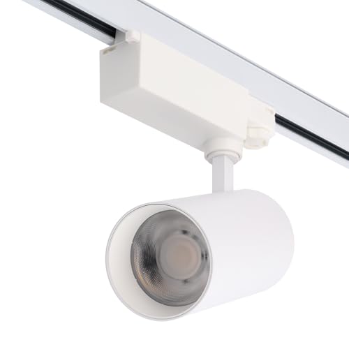 Foco de Carril LED 40W 90Lm/W High CRI (95) 4000ºK Driver Lifud Trifásico 50.000H | Greenice