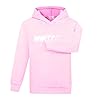 Kids girls Hoodie Children's Sweatshirt Fashion White Pink-A-Fox Princess Top Hoodies sweatshirt 1-13 (Pink-170cm)