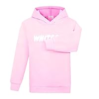 Kids girls Hoodie Children's Sweatshirt Fashion White Pink-A-Fox Princess Top Hoodies sweatshirt 1-13 (Pink-170cm)