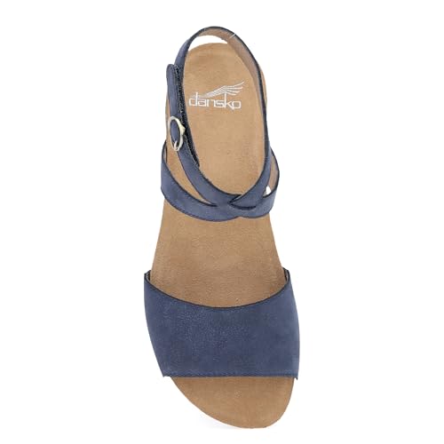 Image of Dansko Rafferty Sandal for Women - Memory Foam and Cork Footbed for Comfort and Arch Support - Lightweight Rubber Outsole for Long-Lasting Wear