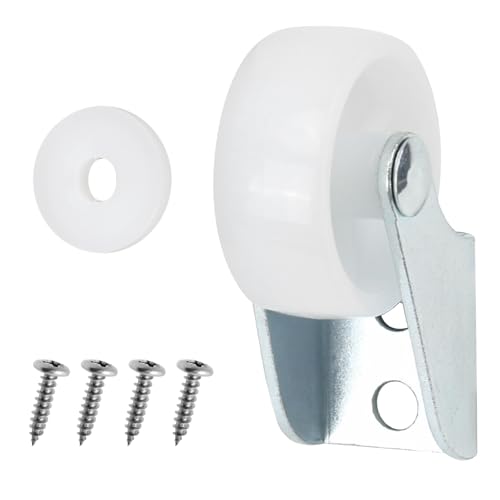 RV Door Awning Roller Wheel Replacement for JR Products 05004 Track, Universal Camper Screen Door Shade Parts, Travel Trailer Awning Replacement,Camper Canopy Roller Protector, Disc