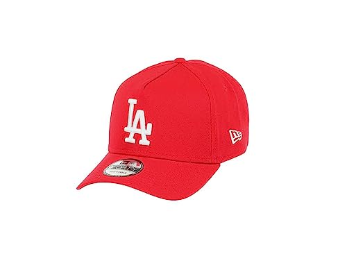 New Era Los Angeles Dodgers MLB Essential Scarlet 9Forty A-Frame Snapback Cap - One-Size
