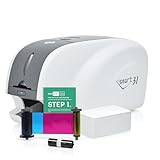 EasyBadge IDP Smart 31 ID Card Printer with Badge Printing Supplies