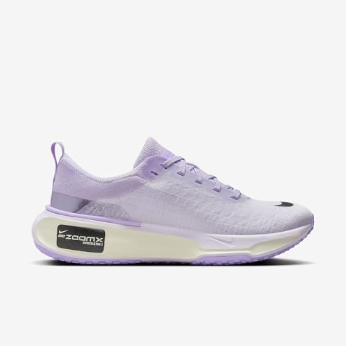 Nike Invincible 3 Women's Road Running Shoes (DR2660-500, Barely Grape/Lilac Bloom/Sail/Black) Size 6.53