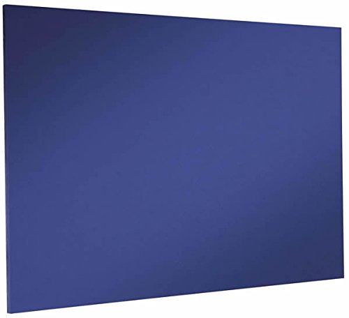 Pitts 1200 x 900 mm Class B Premier Felt Noticeboard Unframed - Oxford Blue