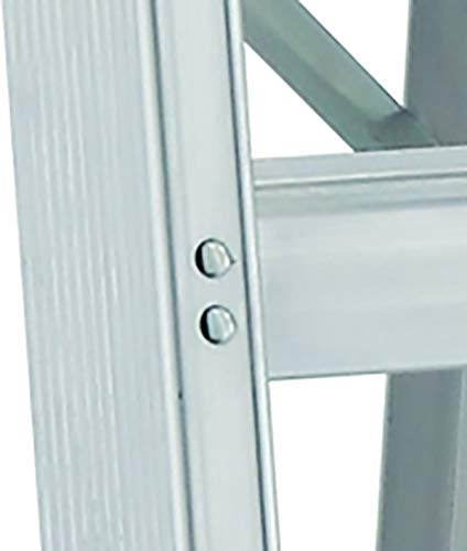 Louisville Ladder FBA_AS1016 Aluminum Step Ladder, 16-Foot