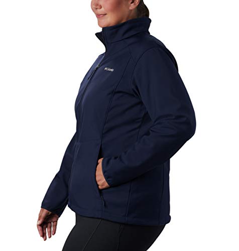 Image of Columbia Women Polyester Short Length Kruser Ridge II Softshell Hiking and Trekking Jacket