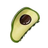 Horquillas para el pelo de frutas, horquillas para el pelo de comida divertida, pasadores de mandíbula de sujeción fuerte, bonitos clips de pelo de playa de verano, adolescentes, niñas, adultos