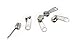Zipper Repair Kit Solution Metal YKK Assorted Aluminum Slider Easy Container Storage Sets of #3, #4.5, #5, and #10 Include #3, #4.5, #5 and #10 Top - Bottom Stops Both 23 sets-Made in USA