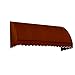 Awntech 6-Feet Savannah Window/Entry Awning, 44-Inch Height by 36-Inch Diameter, Terra Cotta