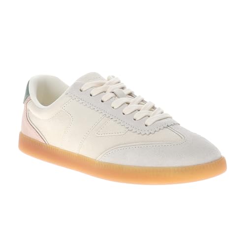 TOMS Womens Collins Lace Up Sneakers Shoes Casual - Off White2