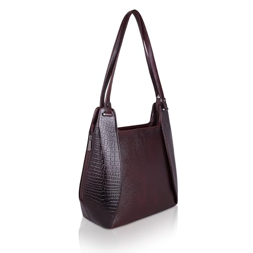Image of DORPER MONEY HILL Durable Leather Satchel Bag for Women Genuine Branded Handbag