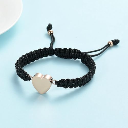 Bracelet funéraire ajustable solution discrète pour cendres de deuil - 3