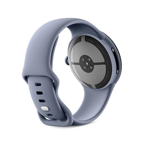 Miniatura 4 de Google Pixel Watch 4 (45 mm) - Smartwatch Android con Seguimiento de la Estado físico y Ayuda de Gemini - Caja de Aluminio en Color Piedra Lunar Satinada - Correa Deportiva en Piedra Lunar - Wi-Fi