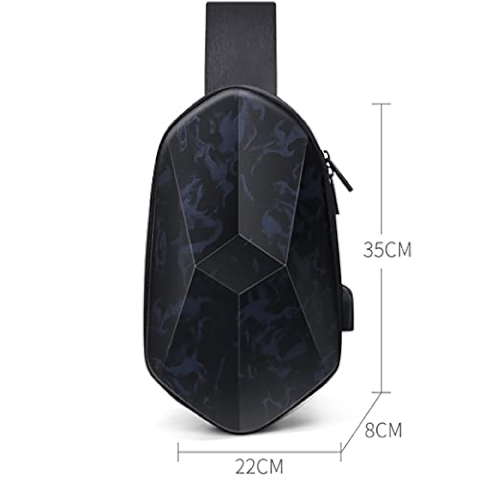 Fashion Decorative Shoulder Sling Bag, Adjustable Design