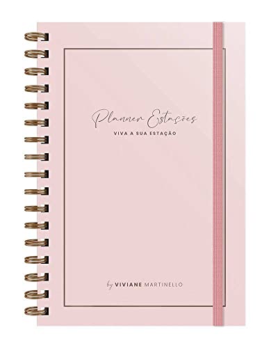 Planner Estações by Viviane Martinello - Rosé