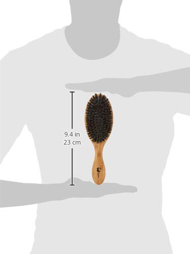 Eco Bath London Bamboo Hair Brush with Boar Bristles - Image 3