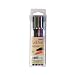 Le Pen .03mm Point Set 4/Pkg-Basic