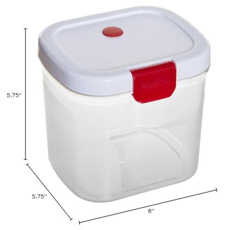 PrepSolutions Brown Sugar Keeper with Lid – 1.5-Quart Airtight Container for Moisture Control