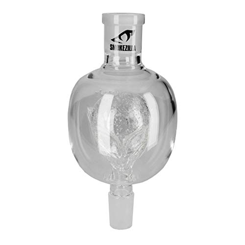 Smokezilla® Shisha Molassefänger Glow - Leuchtender Molassefänger in Alien Form - Aus Hochwertigem Glas - Hält Bowl…