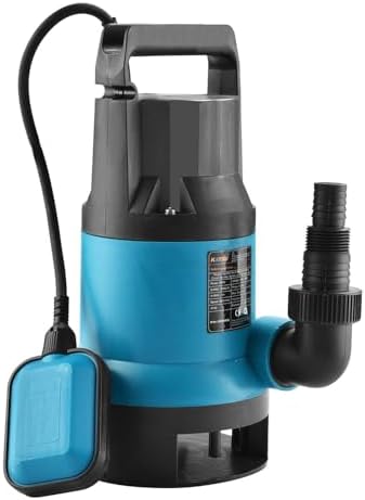 KATSU - Bomba sumergible portátil de 400 W para agua limpia y suc...